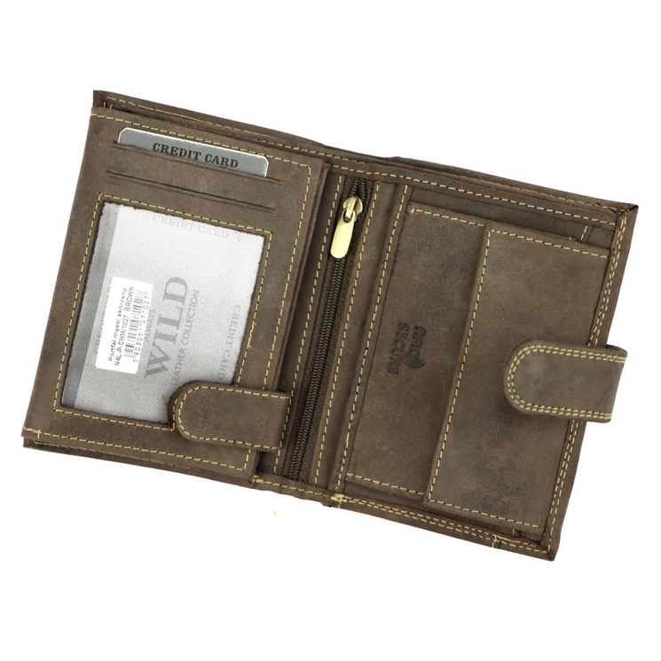 Wild Valódi bőr Pénztárca