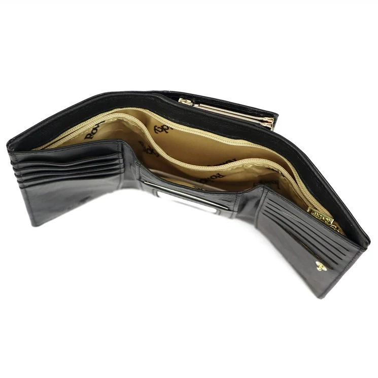  Valódi bőr Pénztárca Piros színben RFID védelemmel