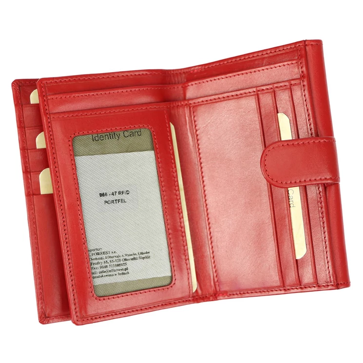 EL FORREST Valódi bőr Pénztárca