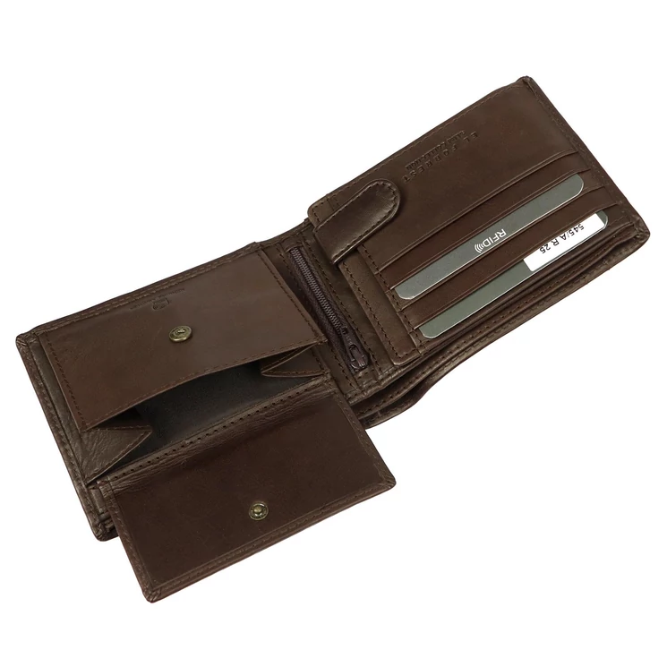 EL FORREST Valódi bőr Pénztárca