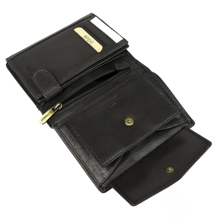 EL FORREST Valódi bőr Pénztárca