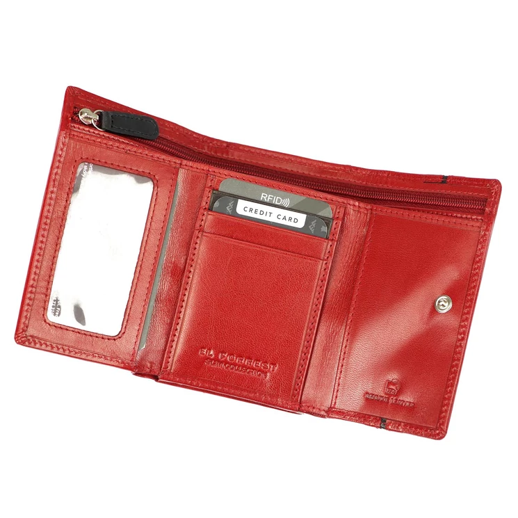 EL FORREST Valódi bőr Pénztárca