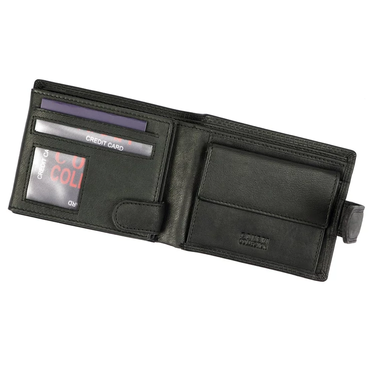 Coveri Valódi bőr Pénztárca