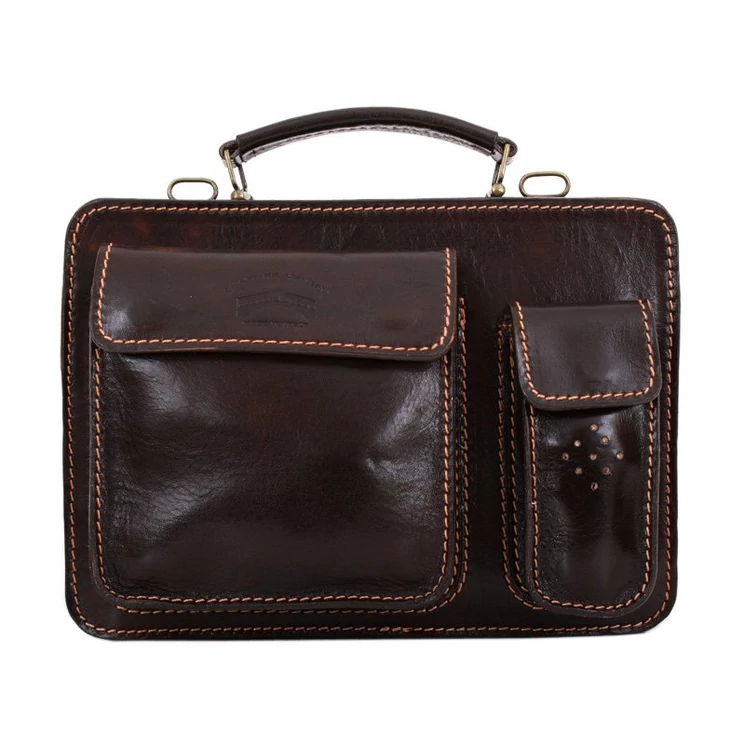 Esernyőtartós  bőr  aktatáska