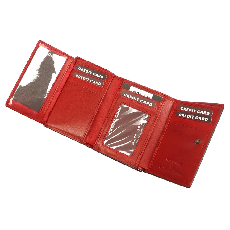 Mato Grosso Valódi bőr Pénztárca