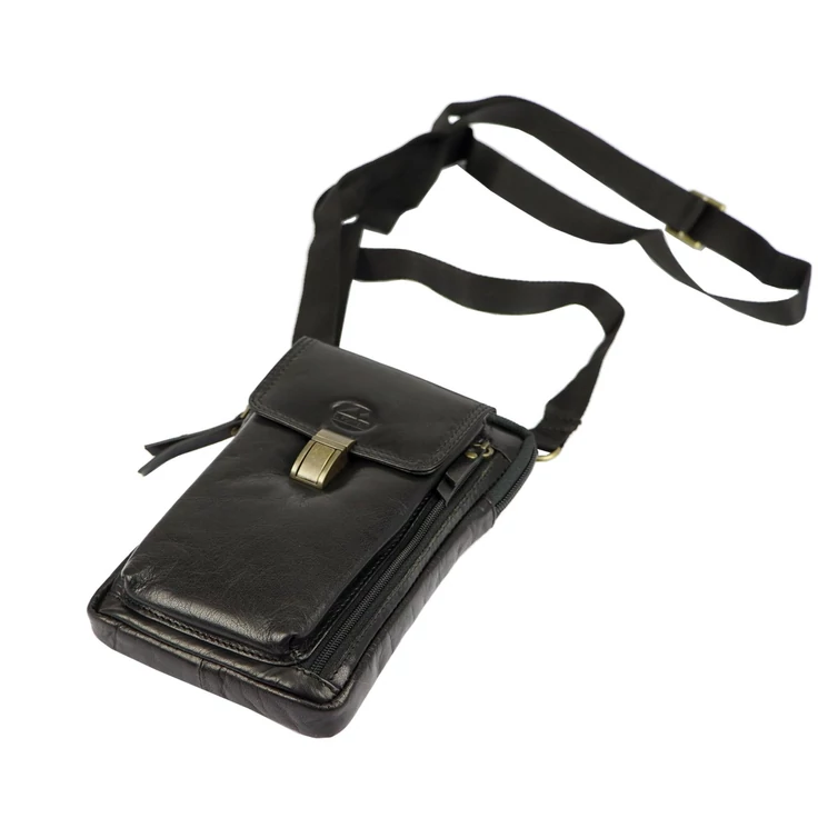 EL FORREST Valódi bőr férfi oldaltáska