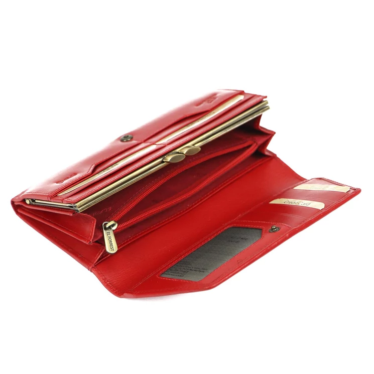 EL FORREST Valódi bőr Pénztárca