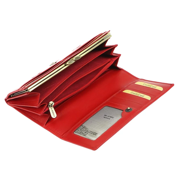 EL FORREST Valódi bőr Pénztárca