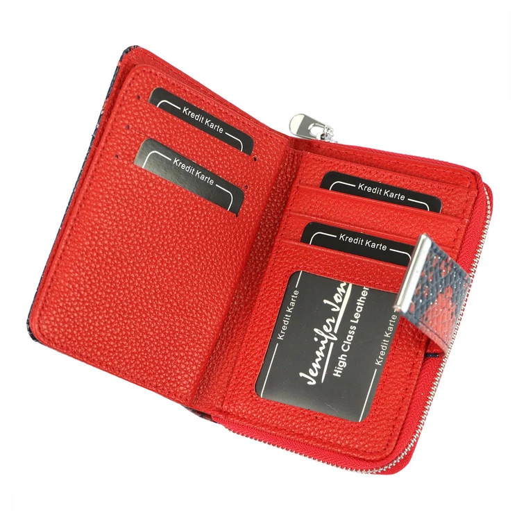 Jennifer Jones Valódi bőr Pénztárca