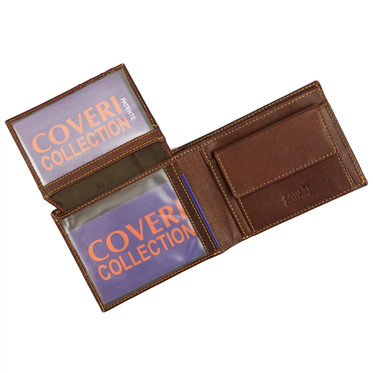 Coveri Valódi bőr Pénztárca