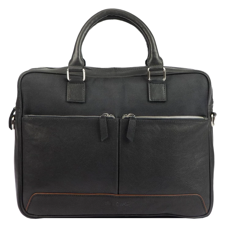 Pierre Cardin Valódi bőr Aktatáska