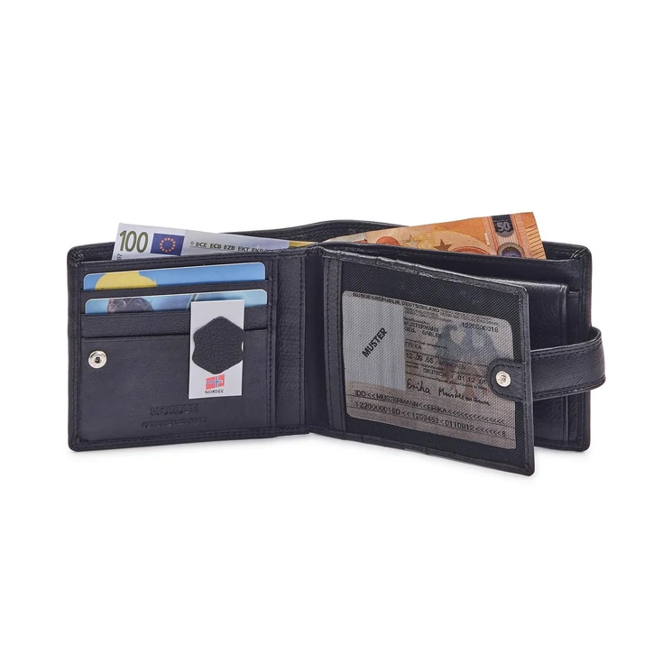 Nordee Valódi bőr Pénztárca