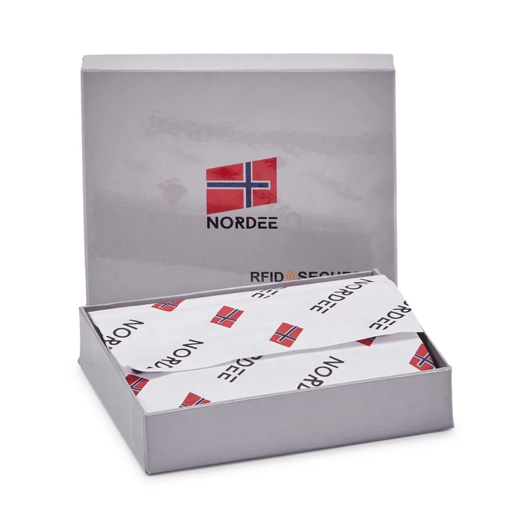 Nordee Valódi bőr Pénztárca