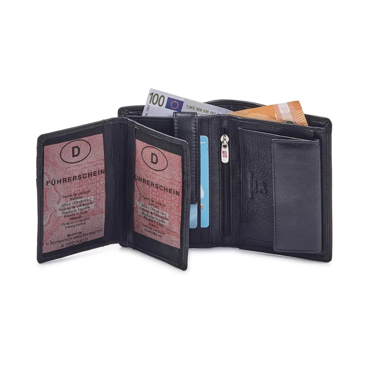 Nordee Valódi bőr Pénztárca