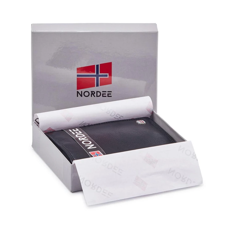 Nordee Valódi bőr Pénztárca