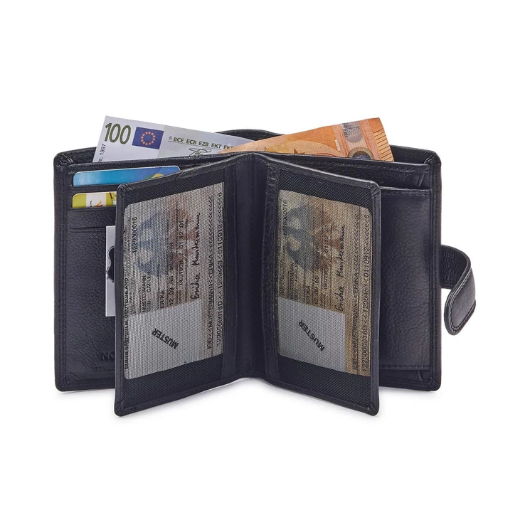 Nordee Valódi bőr Pénztárca