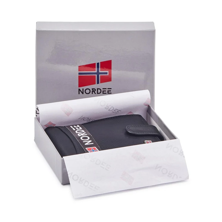 Nordee Valódi bőr Pénztárca