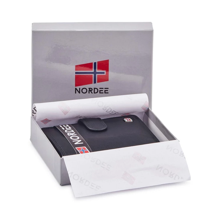 Nordee Valódi bőr Pénztárca