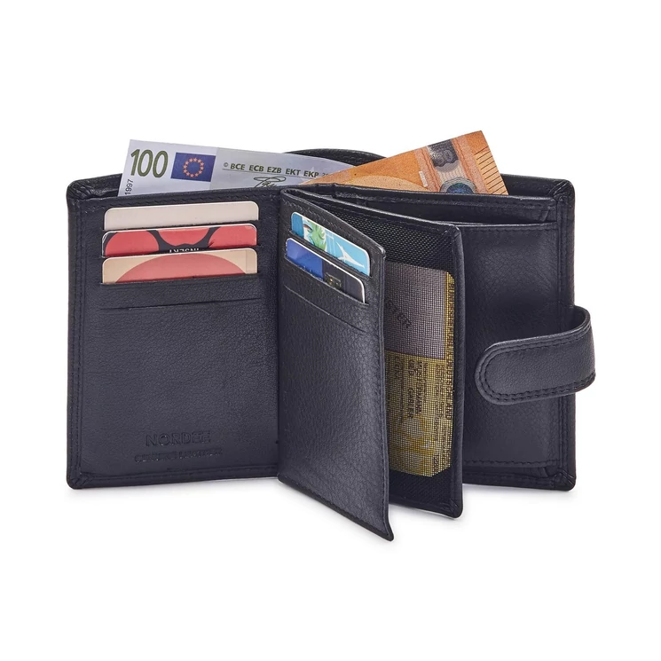 Nordee Valódi bőr Pénztárca