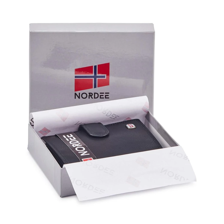 Nordee Valódi bőr Pénztárca