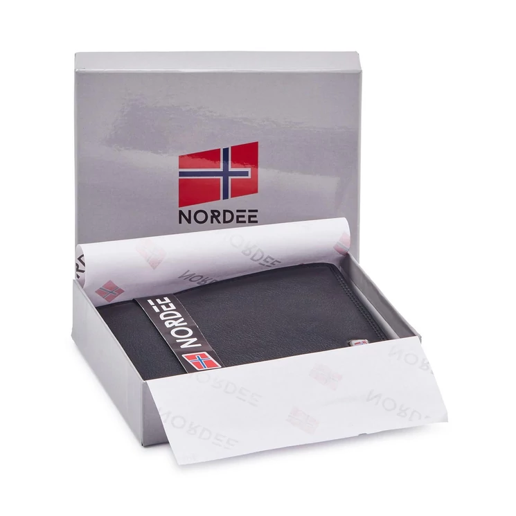 Nordee Valódi bőr Pénztárca