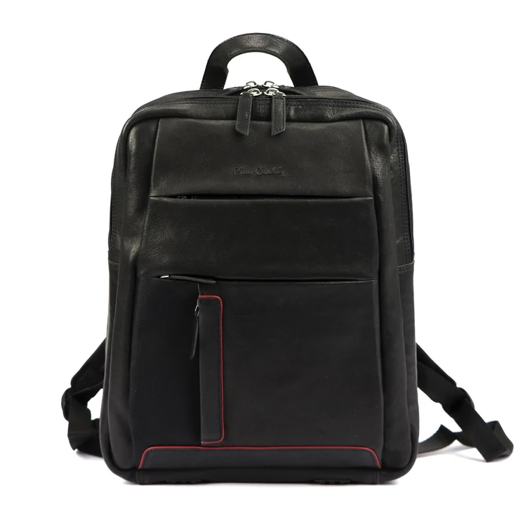 Pierre Cardin Valódi bőr Hátizsák