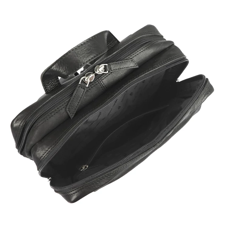 Pierre Cardin Valódi bőr Hátizsák