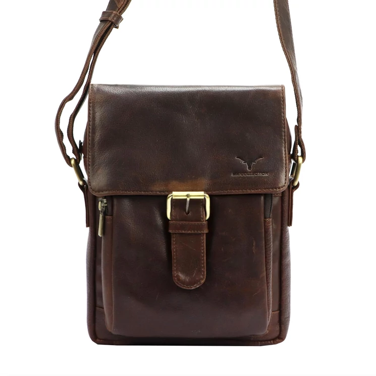 Money Kepper Valódi bőr Válltáska