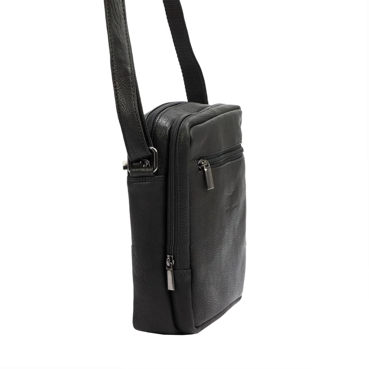 Money Kepper Valódi bőr Válltáska