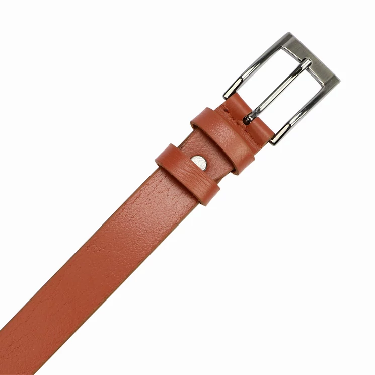 VerMari Valódi bőr Öv ciemny camel (cognac) cm