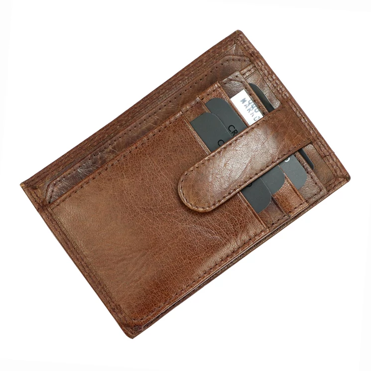 FLACCO Valódi bőr Pénztárca