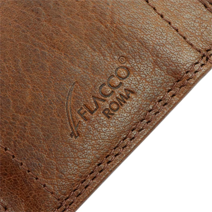 FLACCO Valódi bőr Pénztárca
