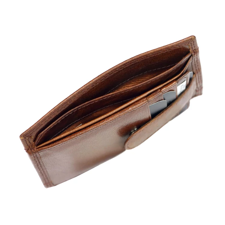 FLACCO Valódi bőr Pénztárca