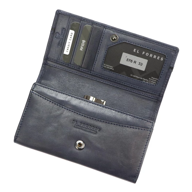 EL FORREST Valódi bőr Pénztárca