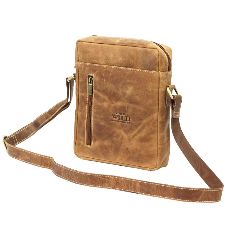 Wild Valódi bőr Válltáska