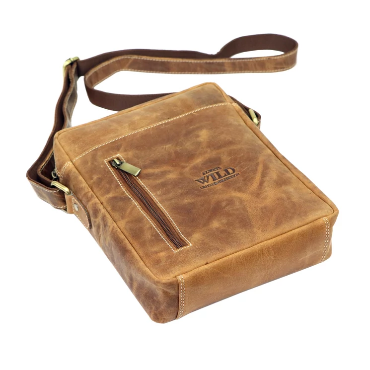 Wild Valódi bőr Válltáska