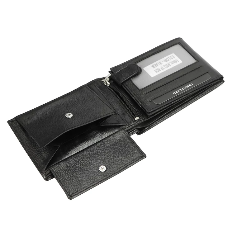 Ronaldo Valódi bőr Pénztárca