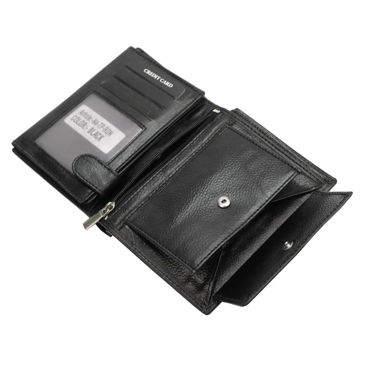 Ronaldo Valódi bőr Pénztárca