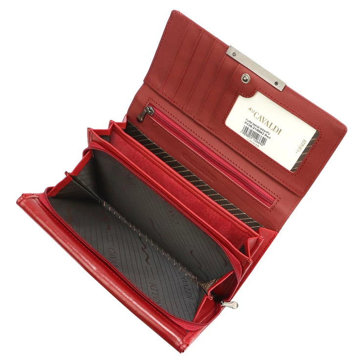 Cavaldi Valódi bőr Pénztárca