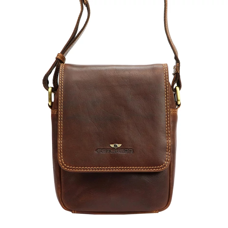Peterson Valódi bőr Válltáska