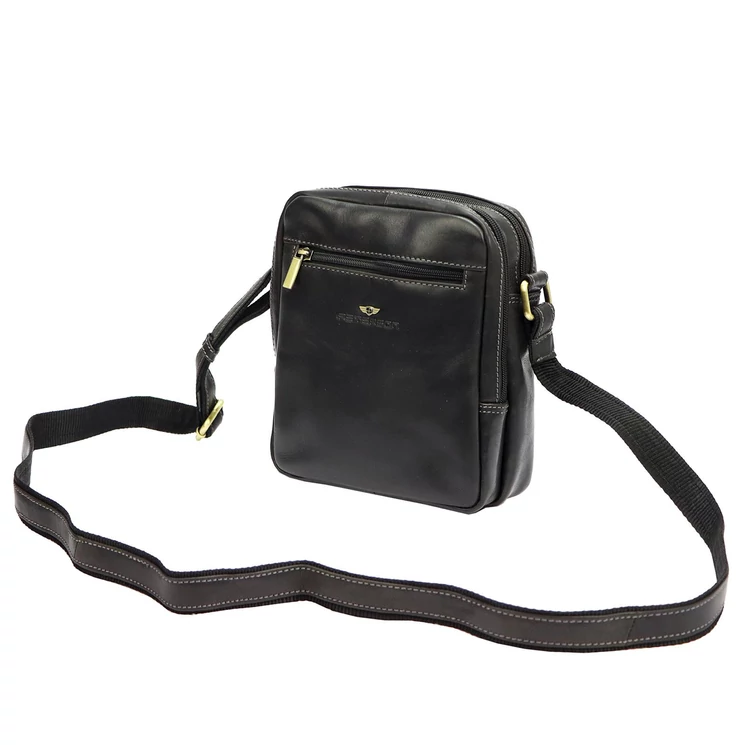 Peterson Valódi bőr Válltáska