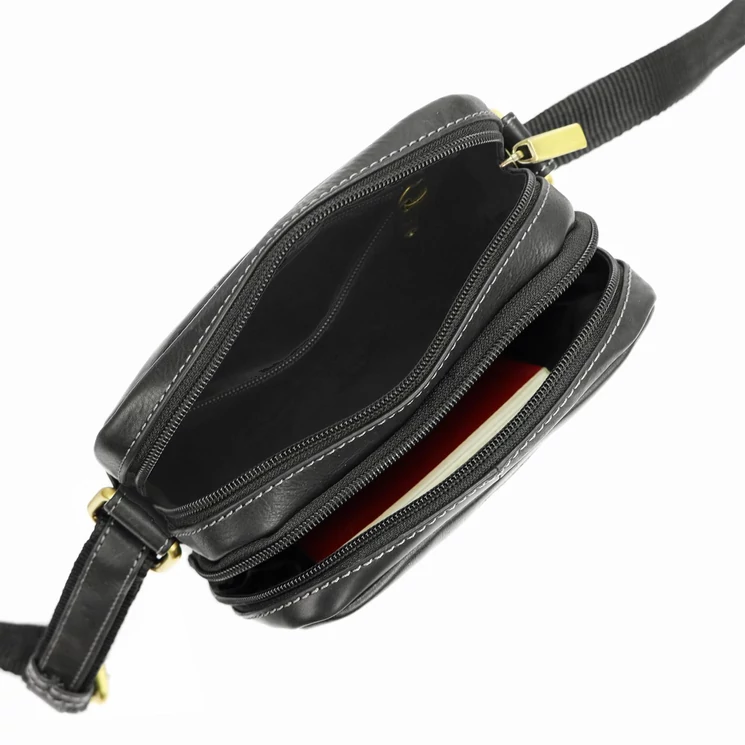 Peterson Valódi bőr Válltáska