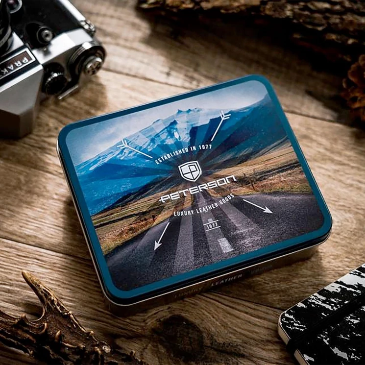 Peterson Valódi bőr Pénztárca
