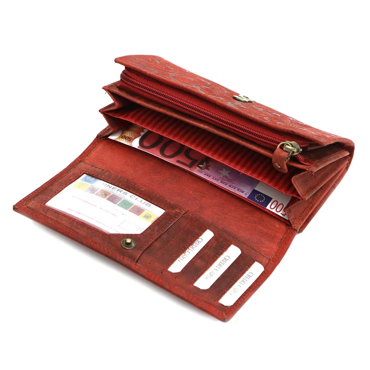 Wild Valódi bőr Pénztárca