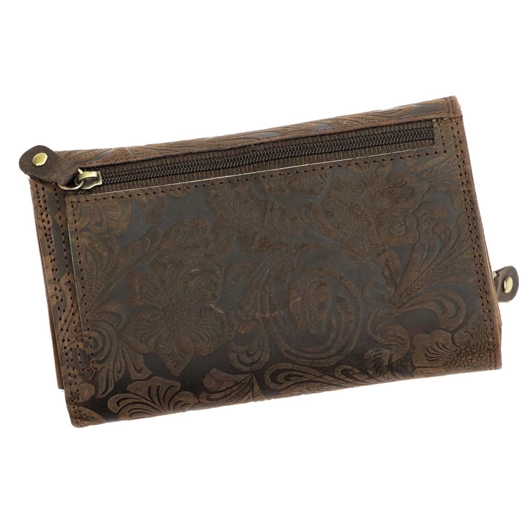 Valódi bőr Pénztárca Piros színben