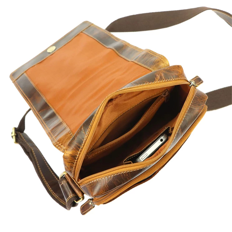 Wild Valódi bőr Válltáska