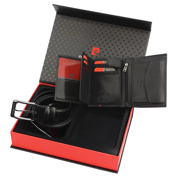 Pierre Cardin Valódi bőr Ajándékcsomagok