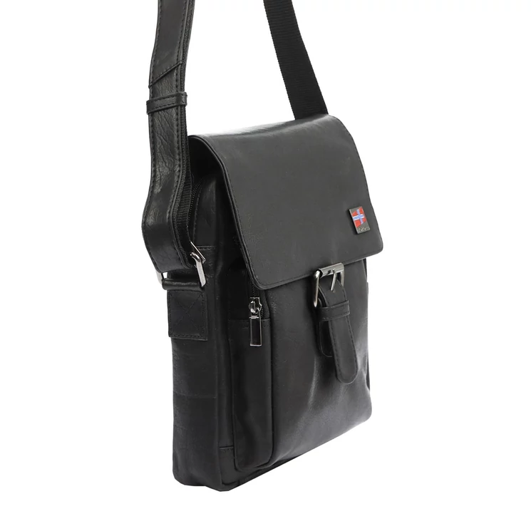 Money Kepper Valódi bőr Válltáska