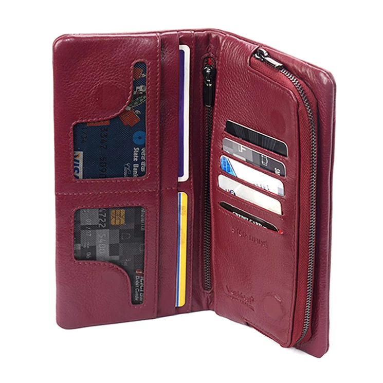 VerMari Valódi bőr Pénztárca