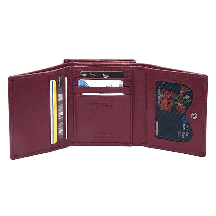 VerMari Valódi bőr Pénztárca